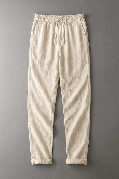 Preston - Stijlvolle linnen broek