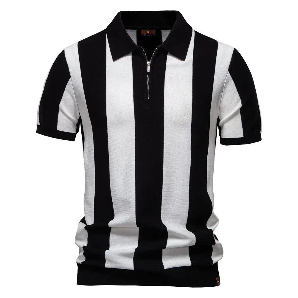 Casual gestreept poloshirt