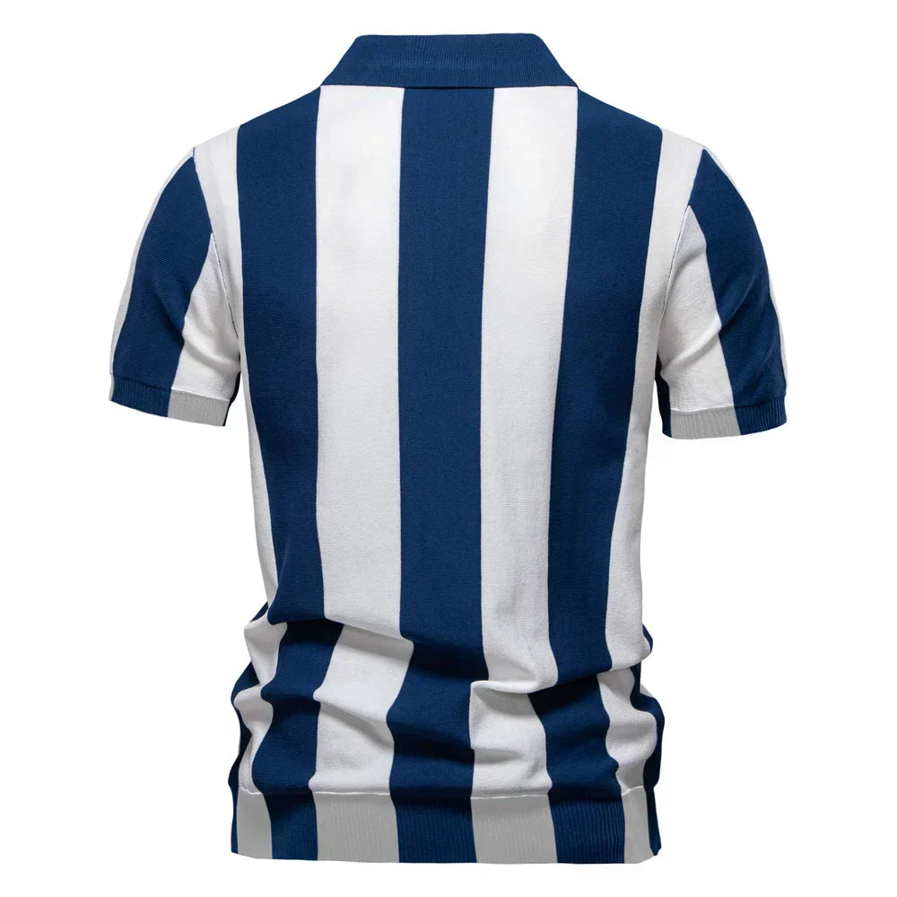 Casual gestreept poloshirt
