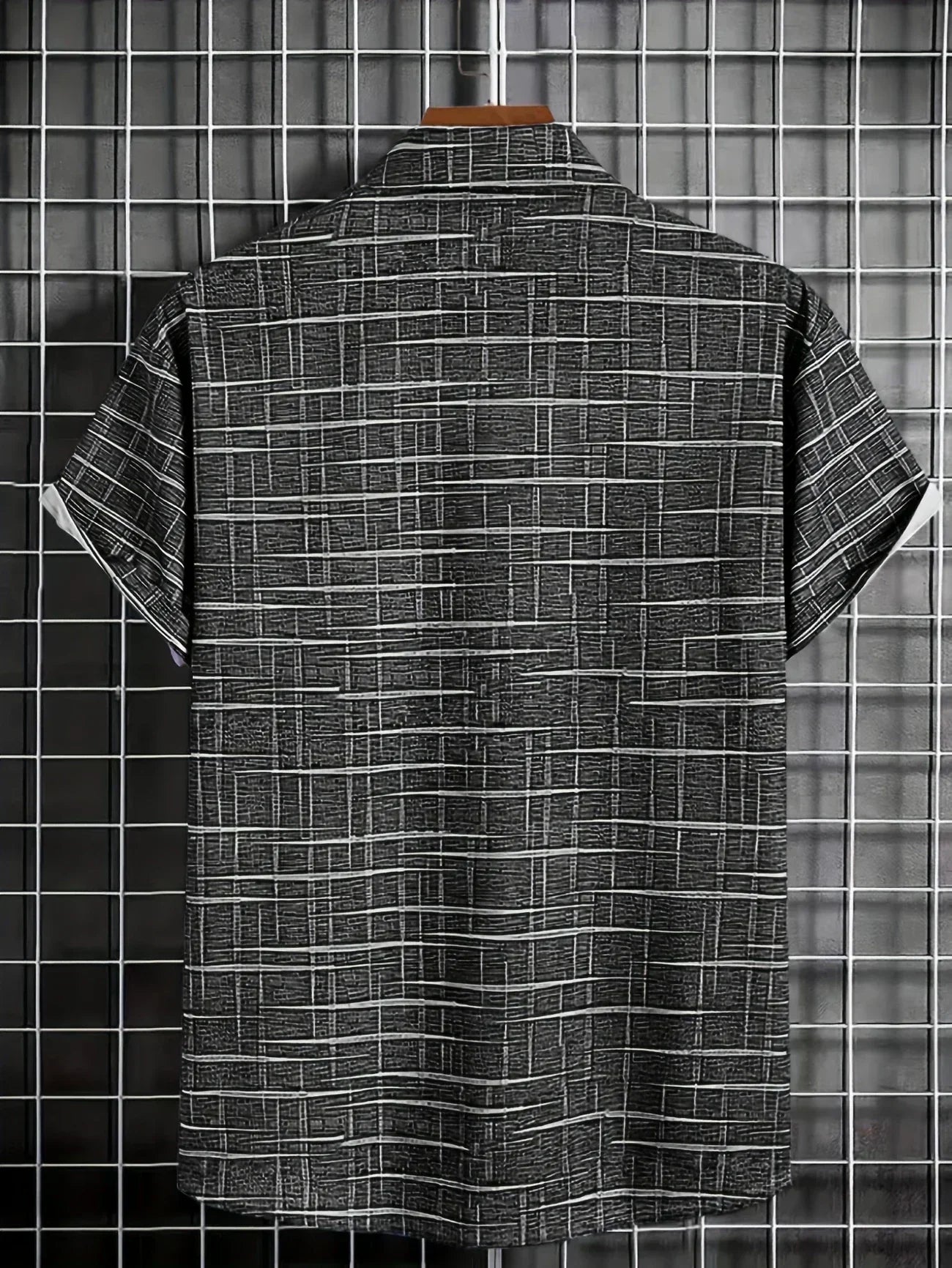 Lenoir™ | Elegant gestreept en geruit overhemd